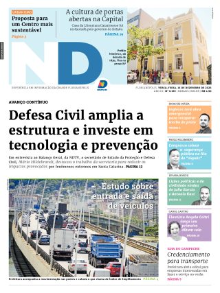 Capa da última edição - Jornal ND Digital